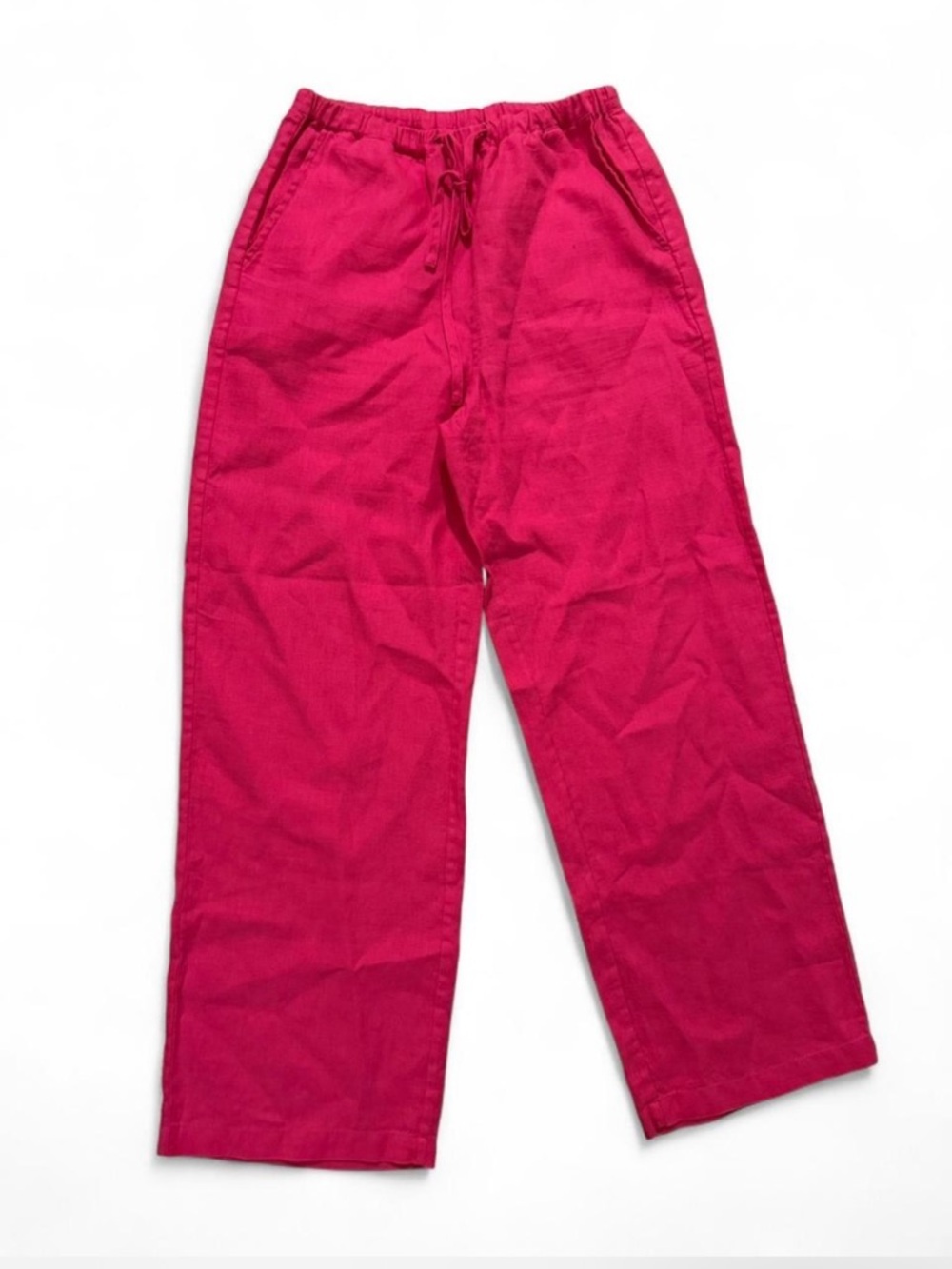 Rails Emmie 100% Linen pants Rasberry color
